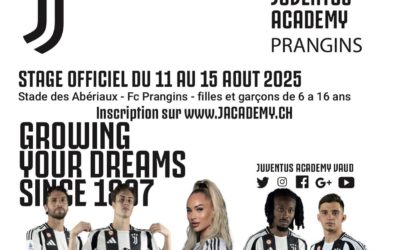 Camp Juventus du 11 au 15 août 2025